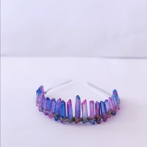 Purple Quartz Goddess Crown